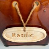 3 pot for aromatic plant basil percil thyme