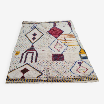 Handmade wool Berber rug 150 x 100 CM
