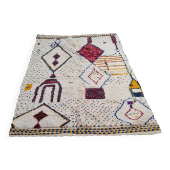 Handmade wool Berber rug 150 x 100 CM