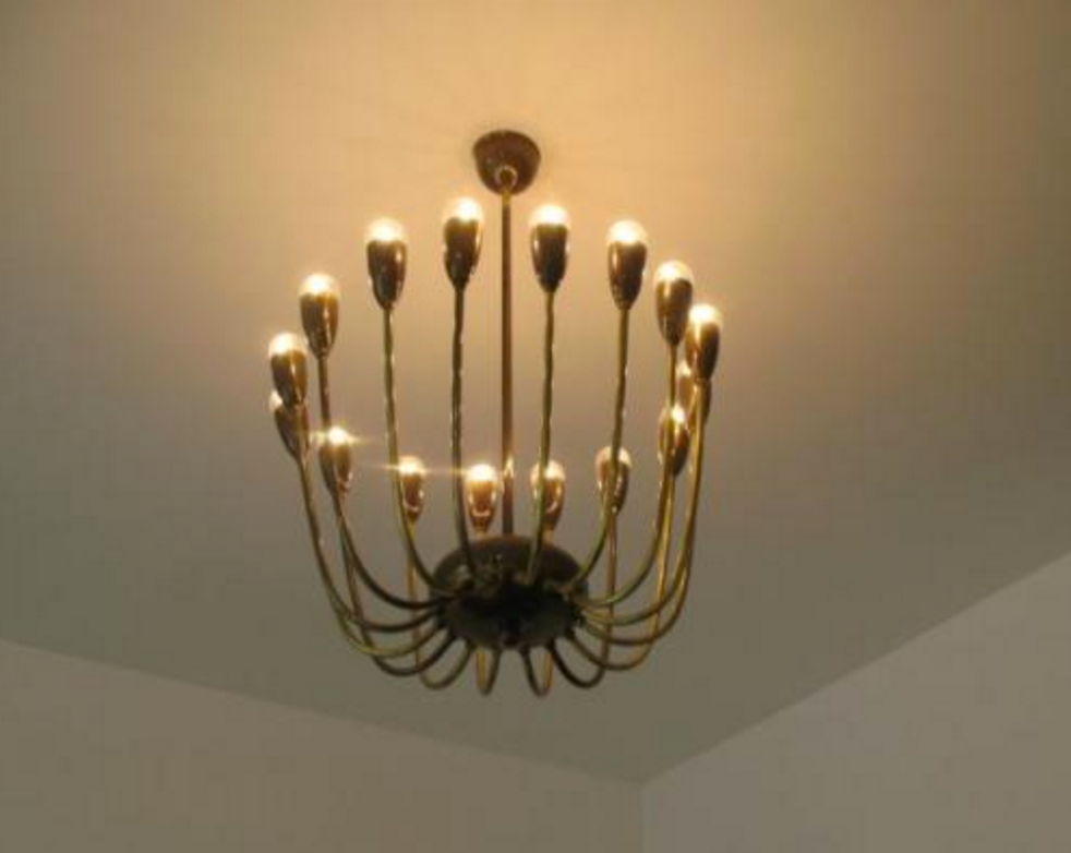 Chandelier modern 1950 s