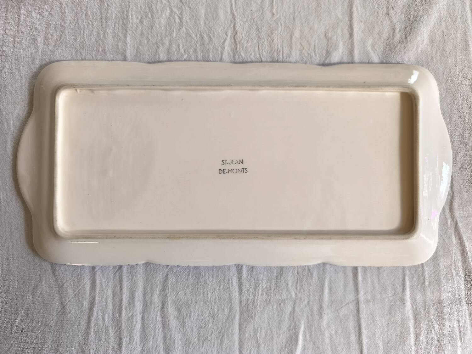 Rectangular Breton cake dish St-Jean-de-Monts