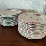 Porcelain service 58 pieces e.Bourgeois Drouot Paris