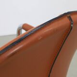 4x Barstool Leather & Chrome