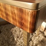 Zebra-style bedside revisited vintage