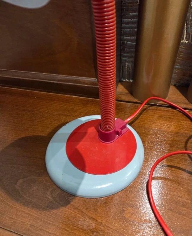 Lampe de bureau vintage space age années 60