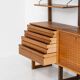 Free standing wall unit by Poul Cadovius for Cado (Denmark, 1960s).