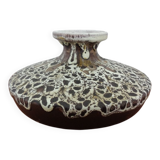 Lava ceramic vase from Silberdistel, Germany, 1970s