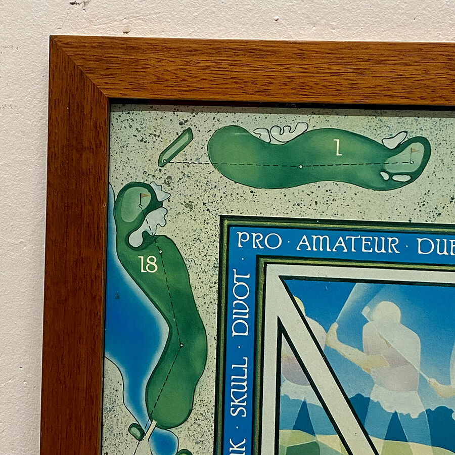 Poster "The Game of Golf"Jack Crompton 1985