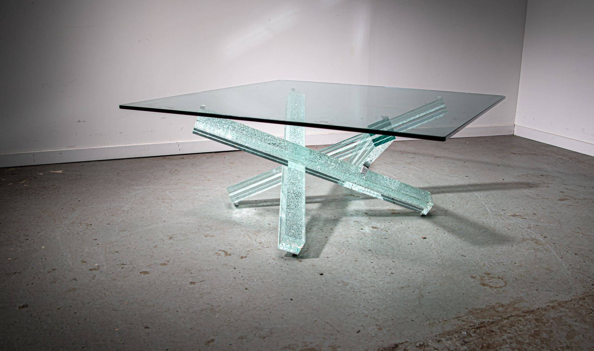 Table basse Mikado conçue par Maurice Barilone pour Roche Bobois