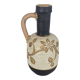 Fratelli Fanciullacci | Sgraffito | ear vase | gilded leaves | 1970s