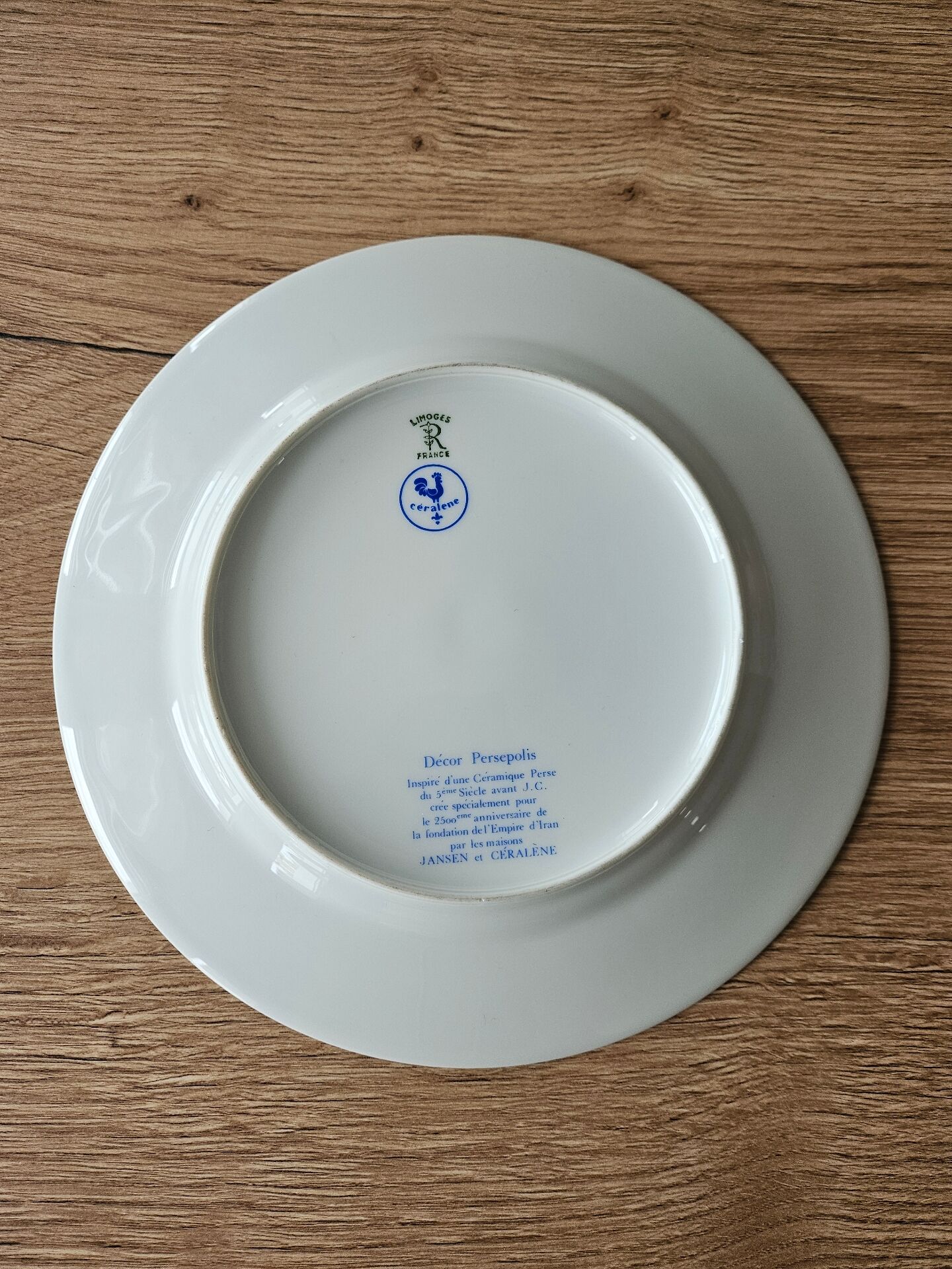 Dessert Plate Limoges Porcelain Céralène Raynaud – Pe Decor