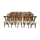 Lot de 20 chaises bistrot