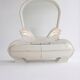 Vintage illuminated vanity table from Fonte del Mobile, 1970s