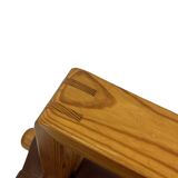 Chaise Safari Vintage Børge Jensen en pin, Danemark, années 1970