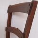 Series of 4 straw chairs