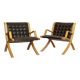 Pair Peter Hvidt & Orla Mølgaard-Nielsen AX Chairs for Fritz Hansen
