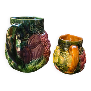 Set of earthenware jugs, Salins les Bains