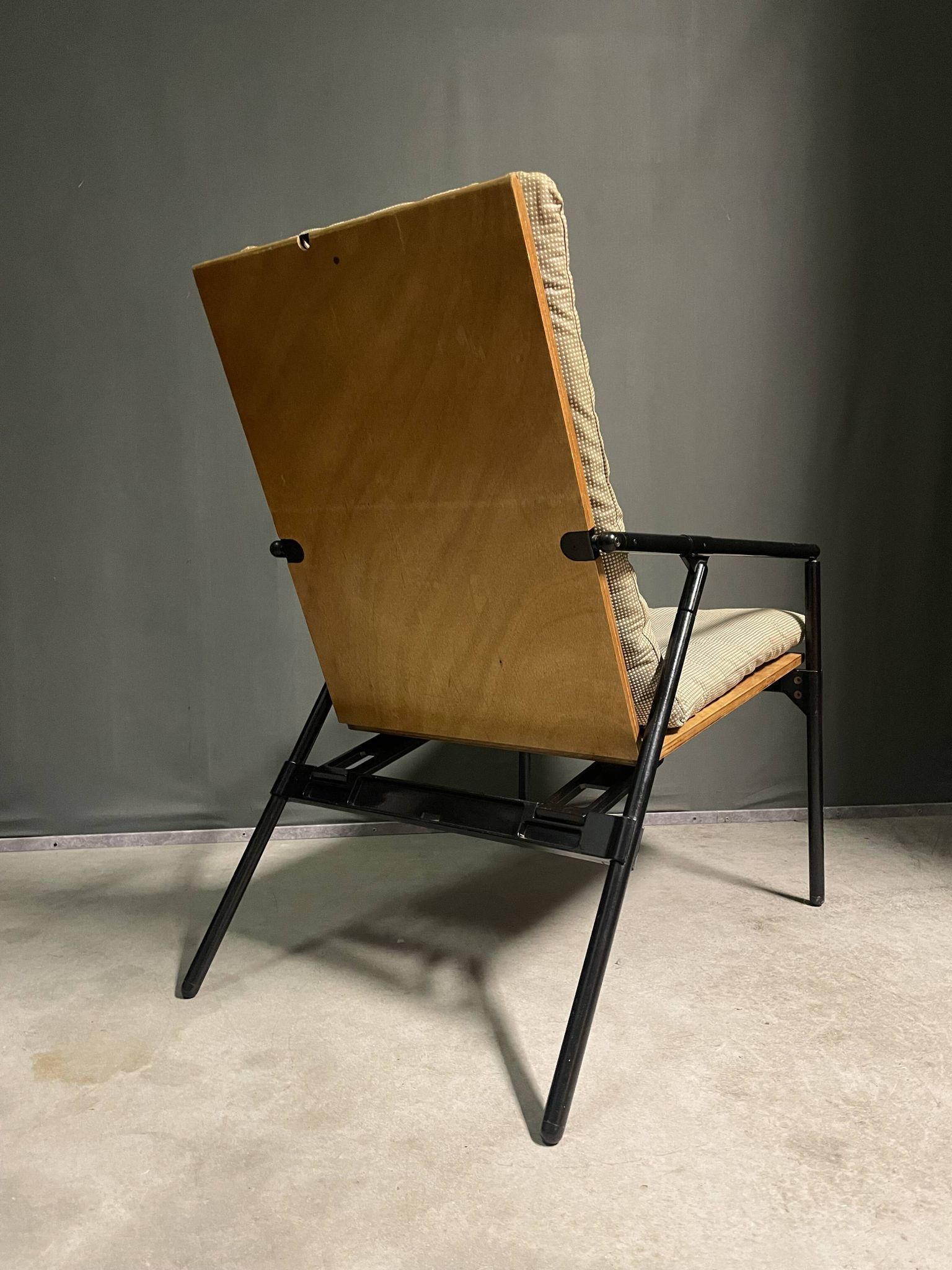 Rare Richard sapper folding chair for B&B italia,