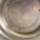 Stainless steel champagne bucket signed Guy Degrenne, antique metal decoration -