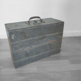 Old wooden tool box