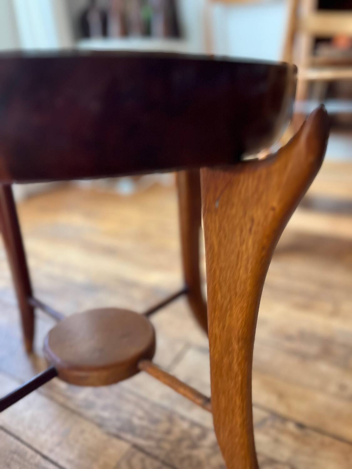 G. Scapinelli. Pair of Maracana side tables.