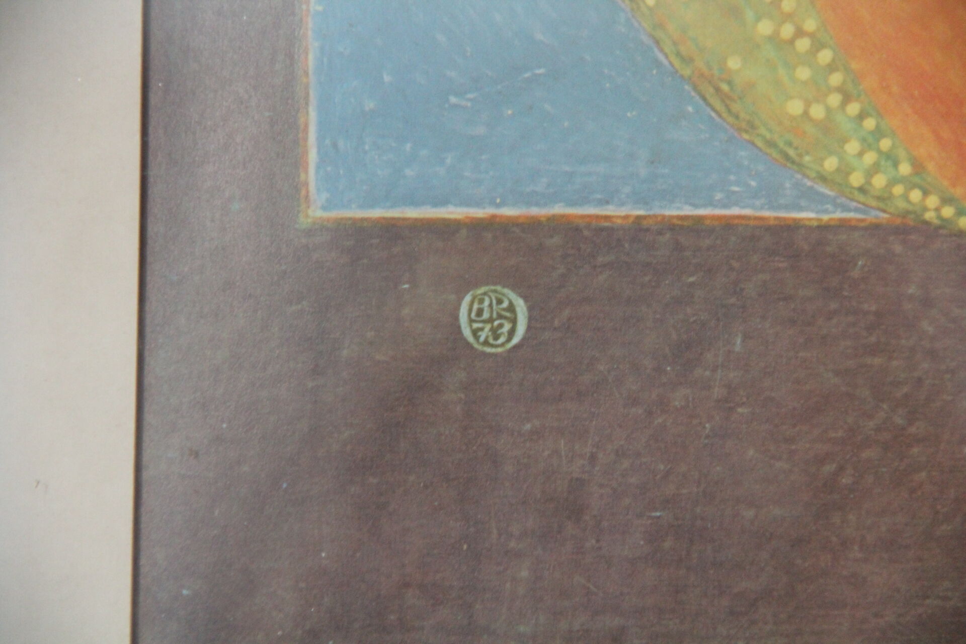 Vintage framed illustration