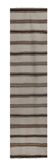 Vintage Turkish Oushak Handwoven Rug 78x288 cm