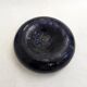 Cobalt blue "tyre" catchall in glass