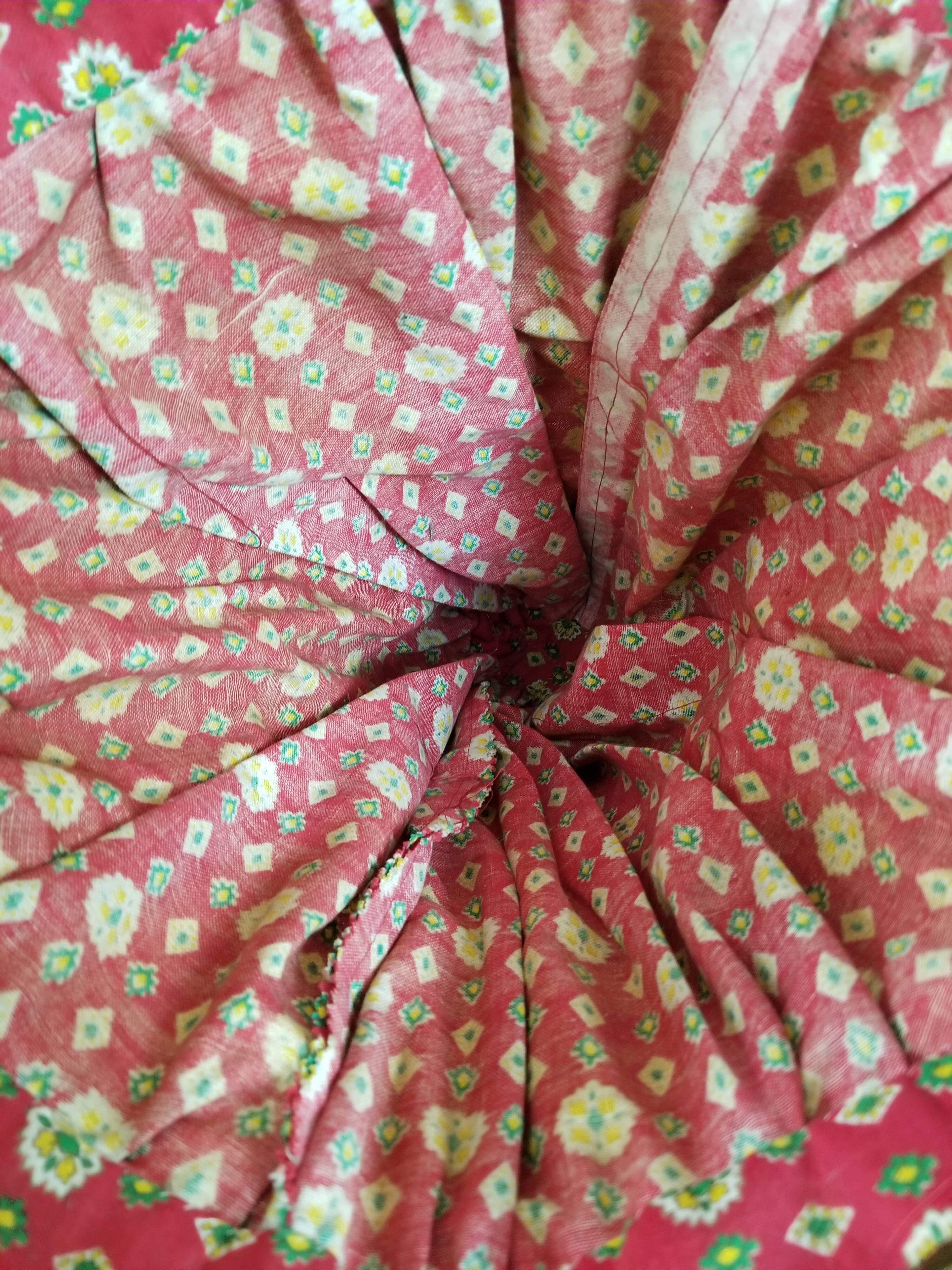 Wicker basket and wrought iron