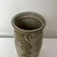 Vase en céramique gres signature a identifier décor abstrait vintage