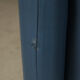 Two Cassina Maralunga two-seat sofas in blue leather by Vico Magistretti, Italy