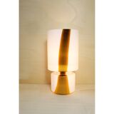 Large Italian glass table lamp.