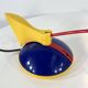 Blue and red toucan desk lamp by Brilliant Leuchten Germany, 1980.