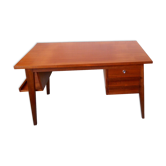 Scandinavian vintage teak desk and chair