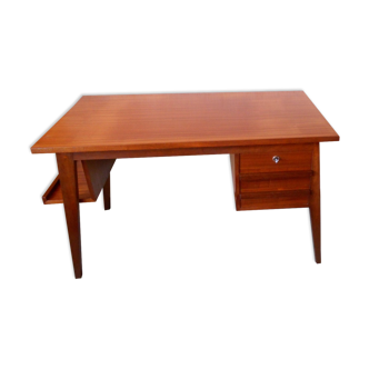 Scandinavian vintage teak desk and chair