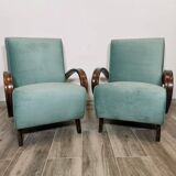 Set de 2 fauteuils par Jindrich Halabala, 1940