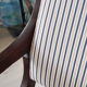 Rocking chair en palissandre d'Inde, Pondicherry 19ème