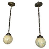 Art Deco pendant lights