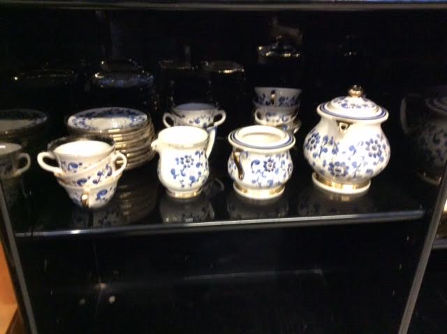 Porcelain coffee set