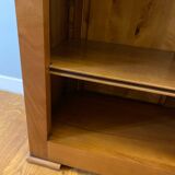 5-shelf solid wood bookcase