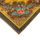 Hand-Knotted Vintage Bessarabian Brown Kilim 176 cm x 262 cm - 23401