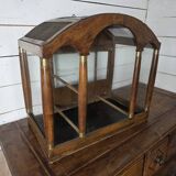 Empire style mahogany birdcage