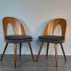 Set 6 chairs Walnut Suman by MIER, Mid-Century Czechoslovakia 1960 s