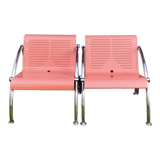 Metal waiting chairs