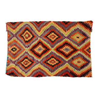 Anatolian handmade kilim rug 274 cm x 157 cm