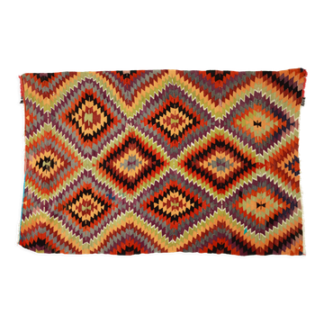 Tapis kilim artisanal anatolien 274 cm x 157 cm