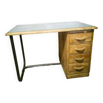 Vintage school teacher's desk