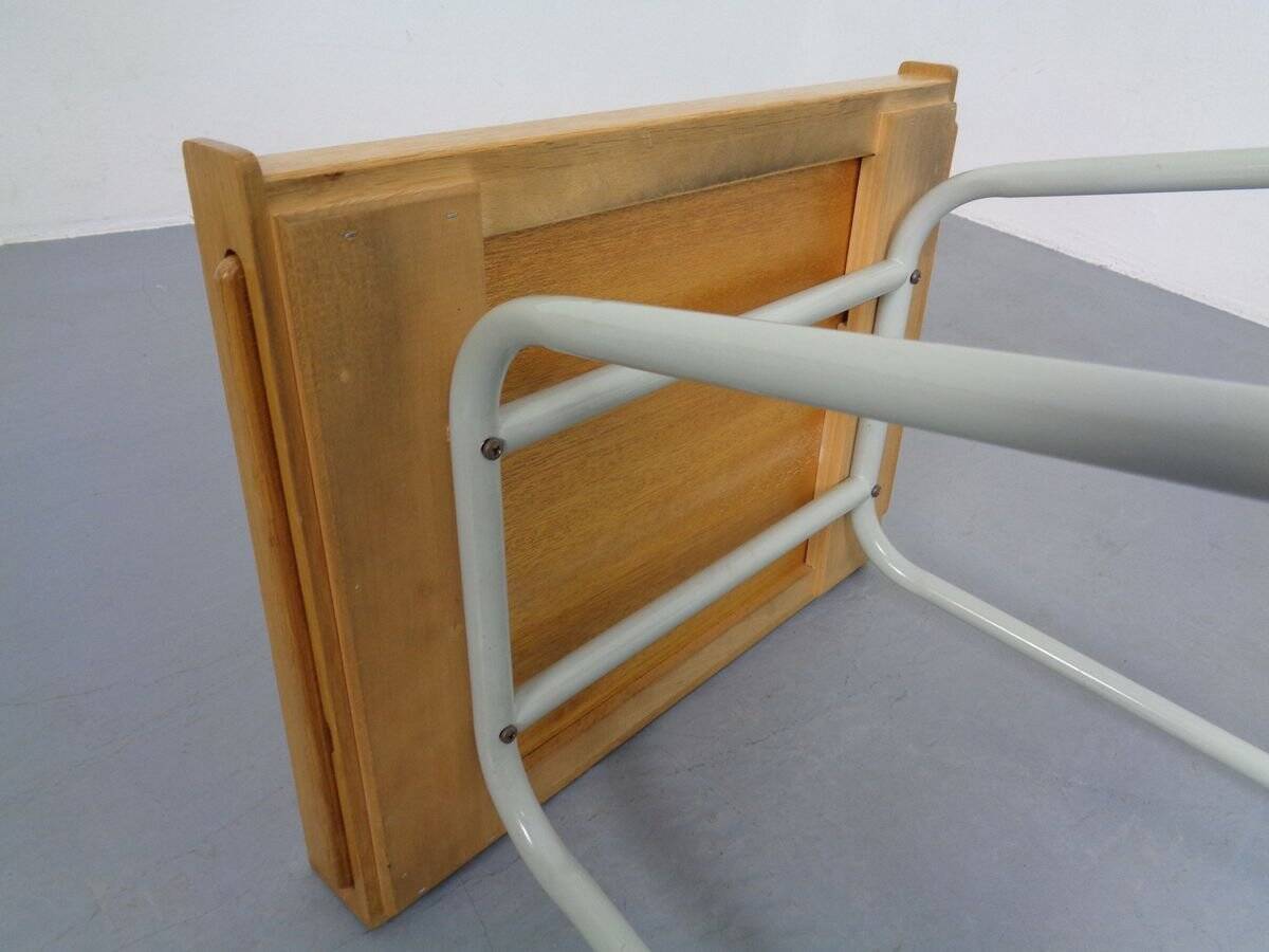 Danish Extendable Architect Table, 1960s