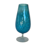 Vase empoli turquoise blue italy