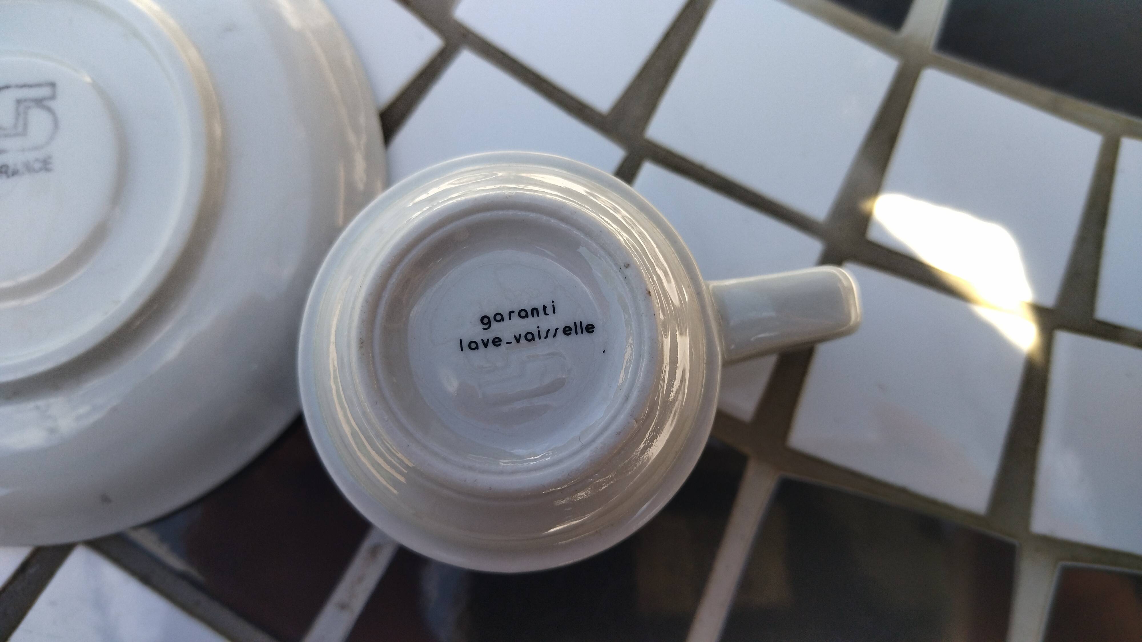 Espresso bar coffee cups set of 16 and 8 saucers